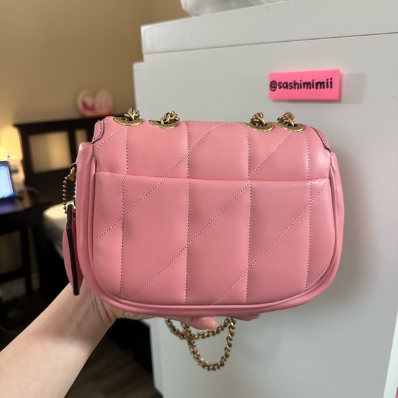 NWOT Coach Pillow Quilted Madison Shoulder Bag 18 - Bubblegum Pink - Picture 4 of 9